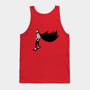 A girl walks home alone at night Tank Top